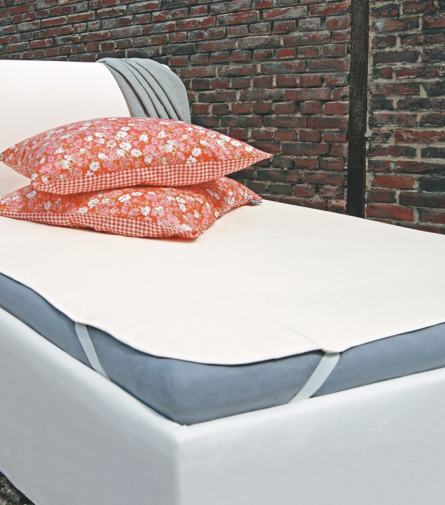 Ibena Matratzenschutz PURE 140x200cm in Farbe natur