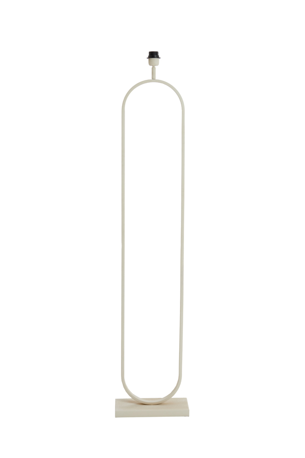Light & Living Stehlampe JAMIRI in Farbe creme, Lampe
