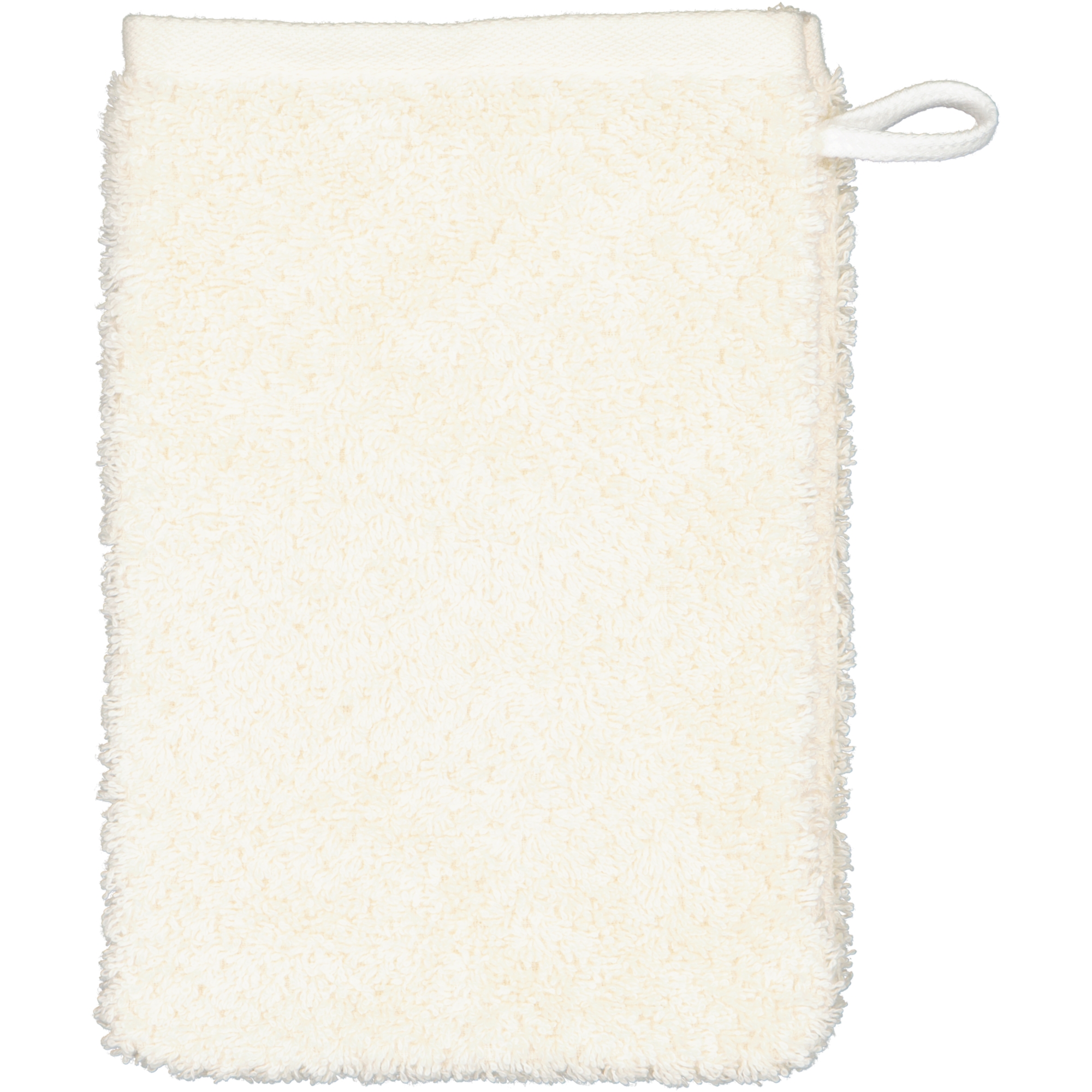 Cawö Waschhandschuh PURE 16x22cm in Farbe natur