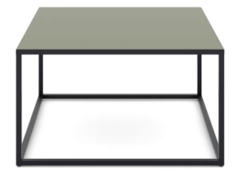 Musterring Couchtisch RENO in Glasplatte olivgrün glanz, Kaffeetisch, Mobiliar, Tabelle, Esstisch, Postfach