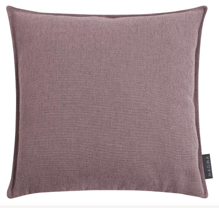 Magma Heimtex Kissenhülle NIKA ca. 40x40cm in Farbe mauve, Kissen, Dekoration für Zuhause