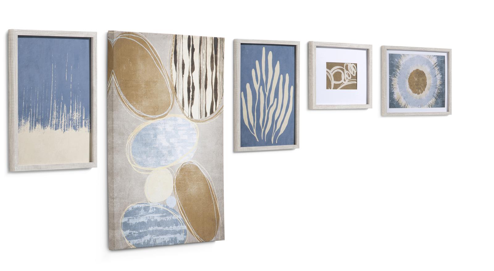 Coco Maison Bilder-Set Sea stories 5-teilig 48119-MCL