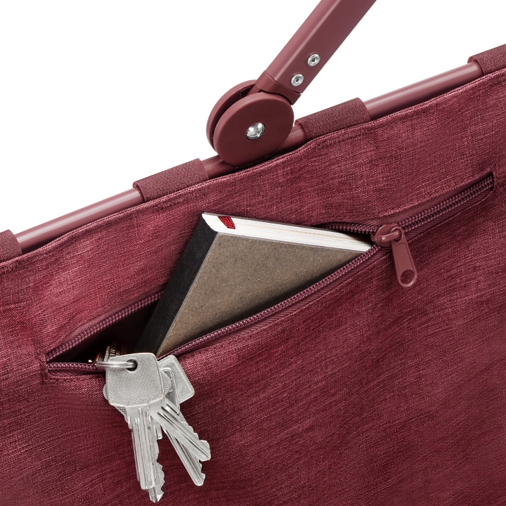 Reisenthel CARRYBAG in Farbe twist maroon, Zubehor, Tasche, Handtasche, Geldbörse
