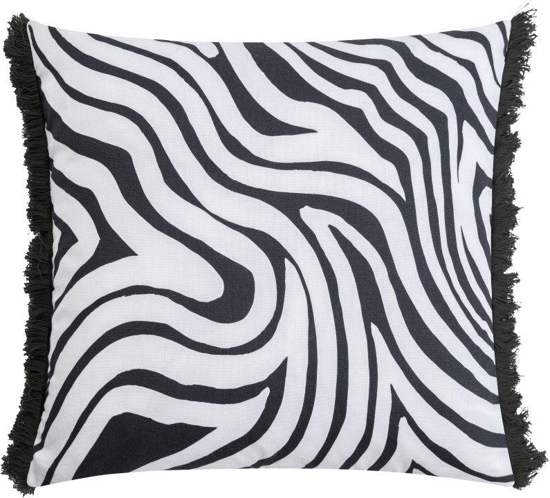 Magma Heimtex Kissenhülle BLANCO NERO 50x50cm in Farbe schwarz