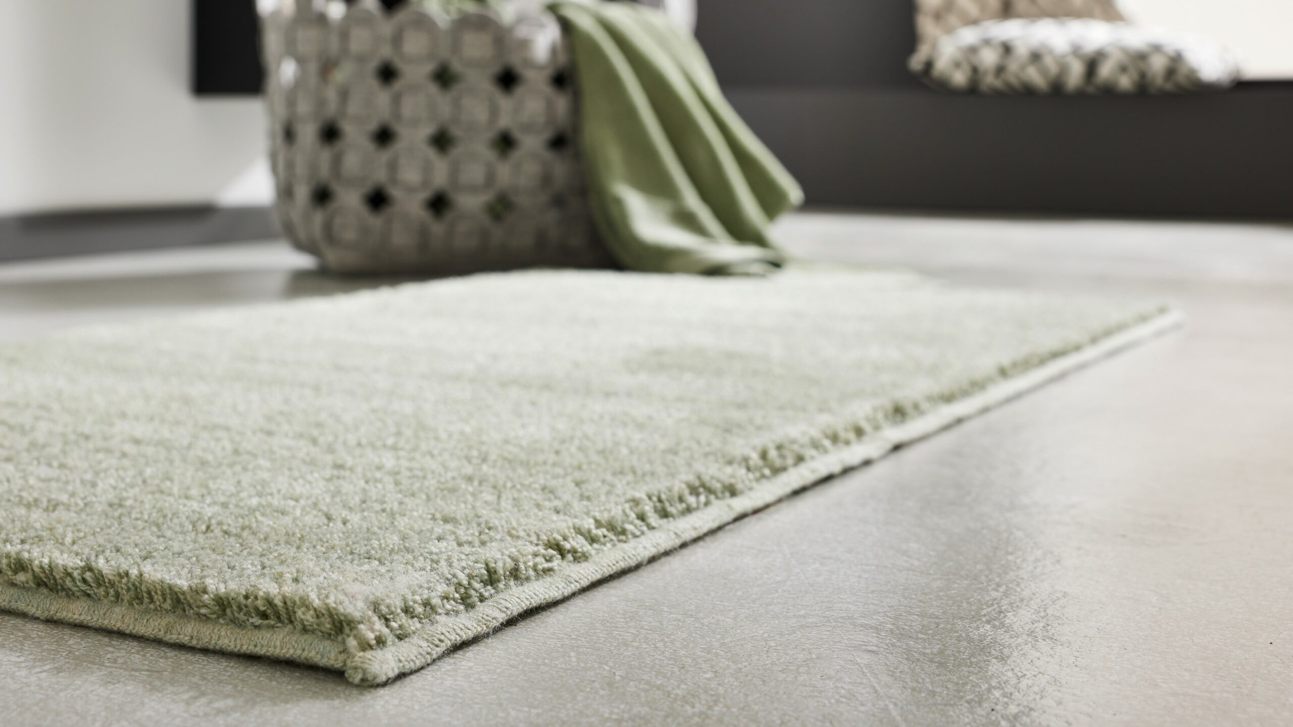 Interliving Badteppich IL-9112 ca. 60x90cm in Farbe jade