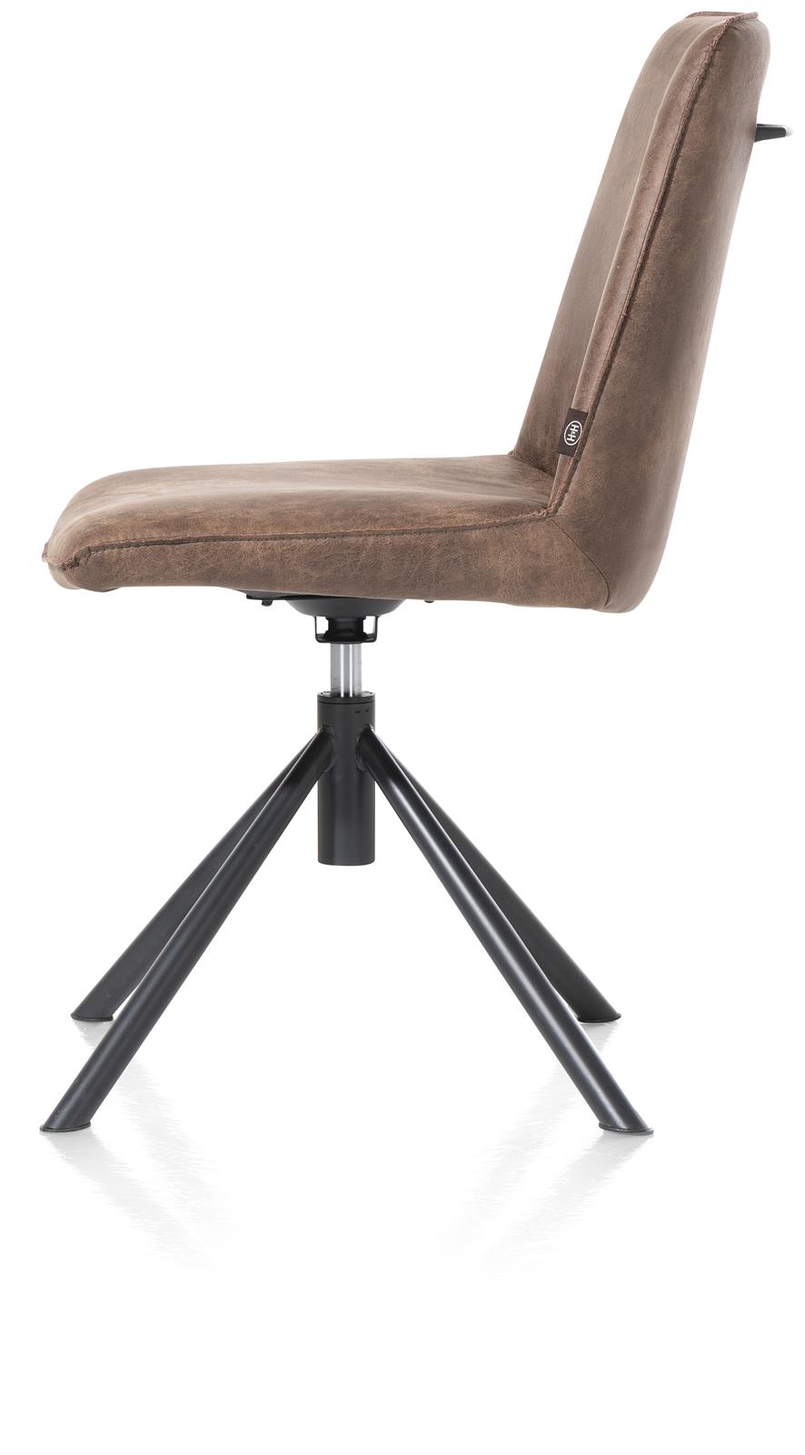 Henders & Hazel Stuhl Brody Leder Corsica semi braun