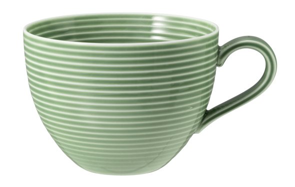 Seltmann Weiden Milchkaffeeobertasse 0,35 l Beat 3 Salbeigrün