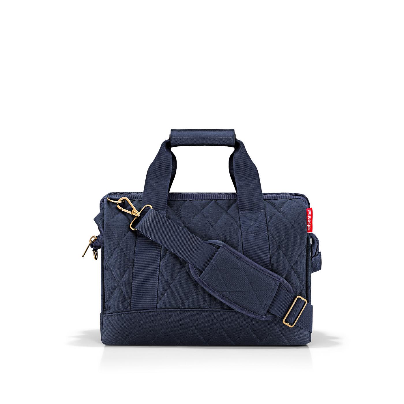 Reisenthel ALLROUNDER M in Farbe rhombus midnight gold, Tasche, Zubehör, Handtasche, Tragetasche, Aktentasche