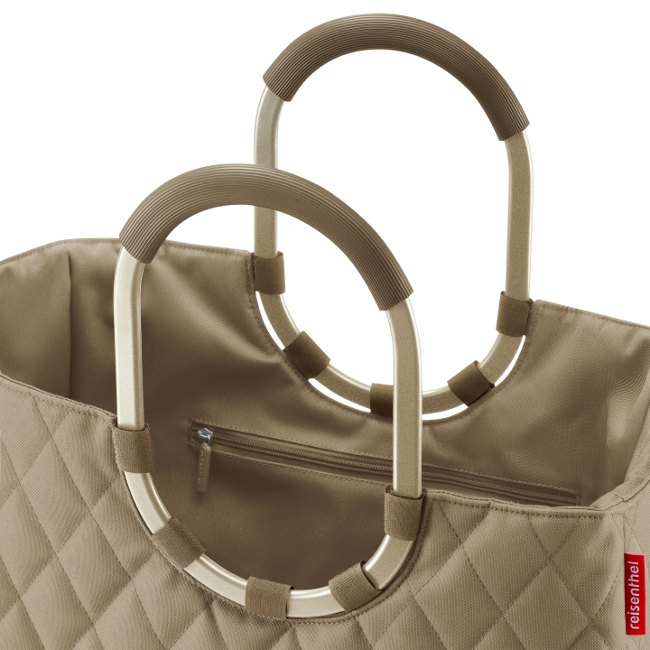 Reisenthel LOOPSHOPPER L in Farbe frame rhombus olive, Zubehor, Tasche, Handtasche, Geldbörse, Tragetasche
