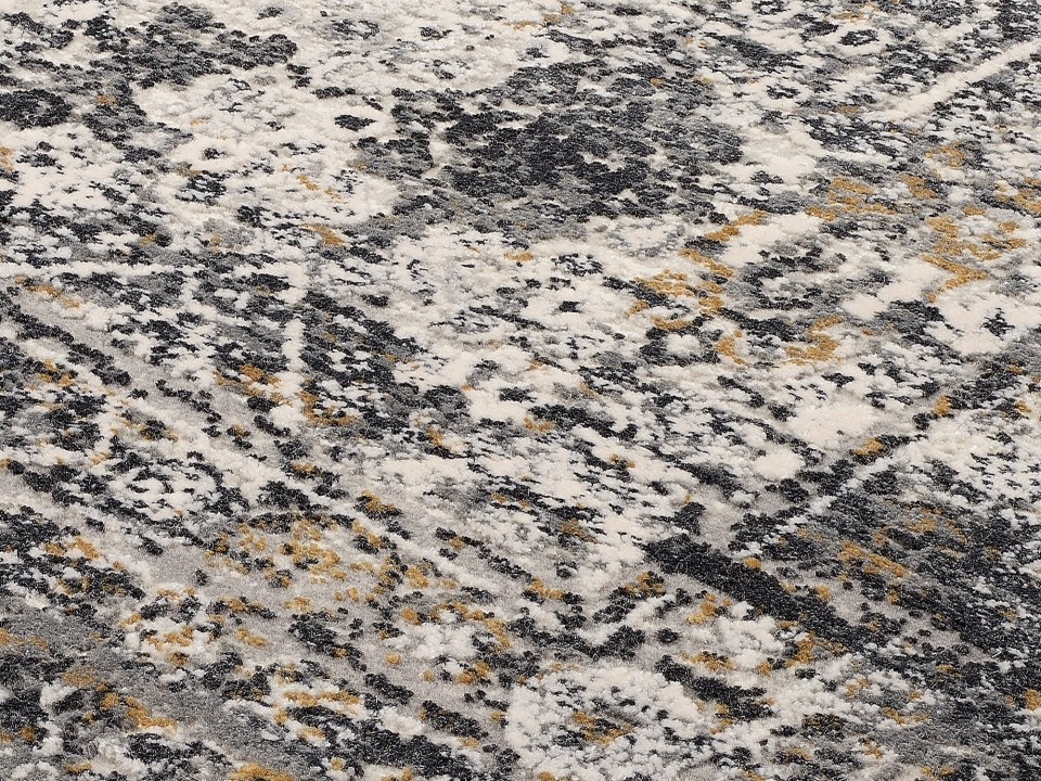 OCI Webteppich ca. 160x230cm in Farbe grau-gold