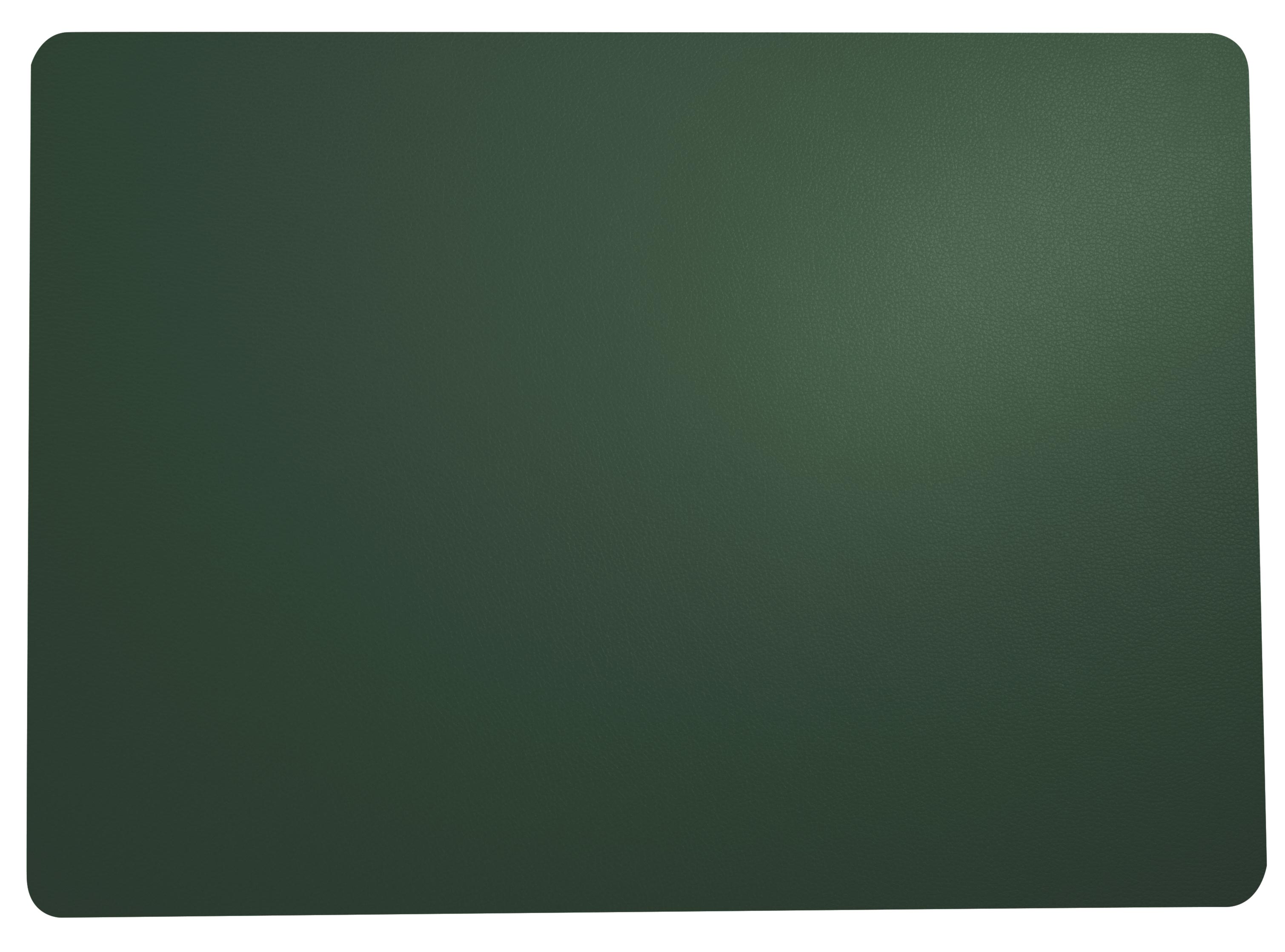 Tischset Leather Optic in Farbe grün