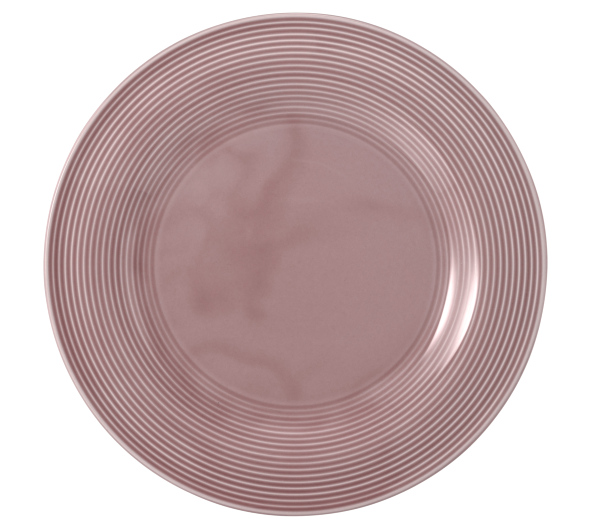 Seltmann Weiden Speiseteller rund 27,5cm Beat 3 Altrosa