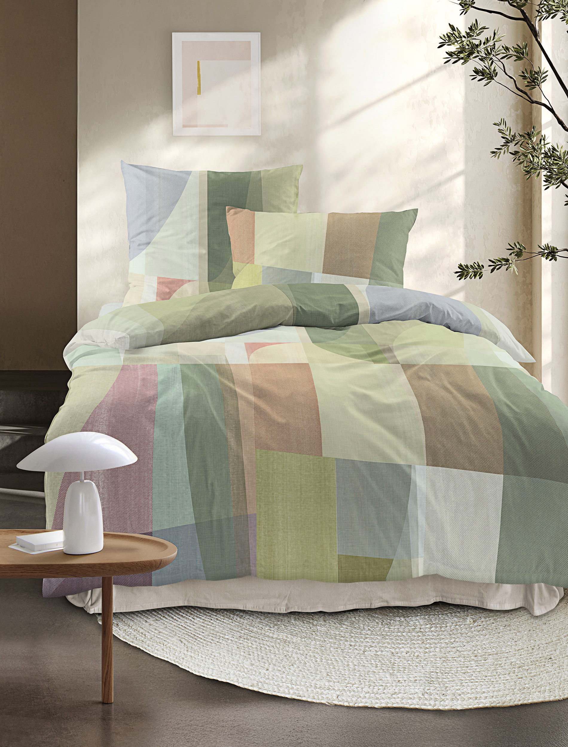 irisette Lyocell-Satin Bettwäsche LOTUS in Farbe ca. 155x220cm, Moebel, Bett, Dekoration für Zuhause, Bettlaken