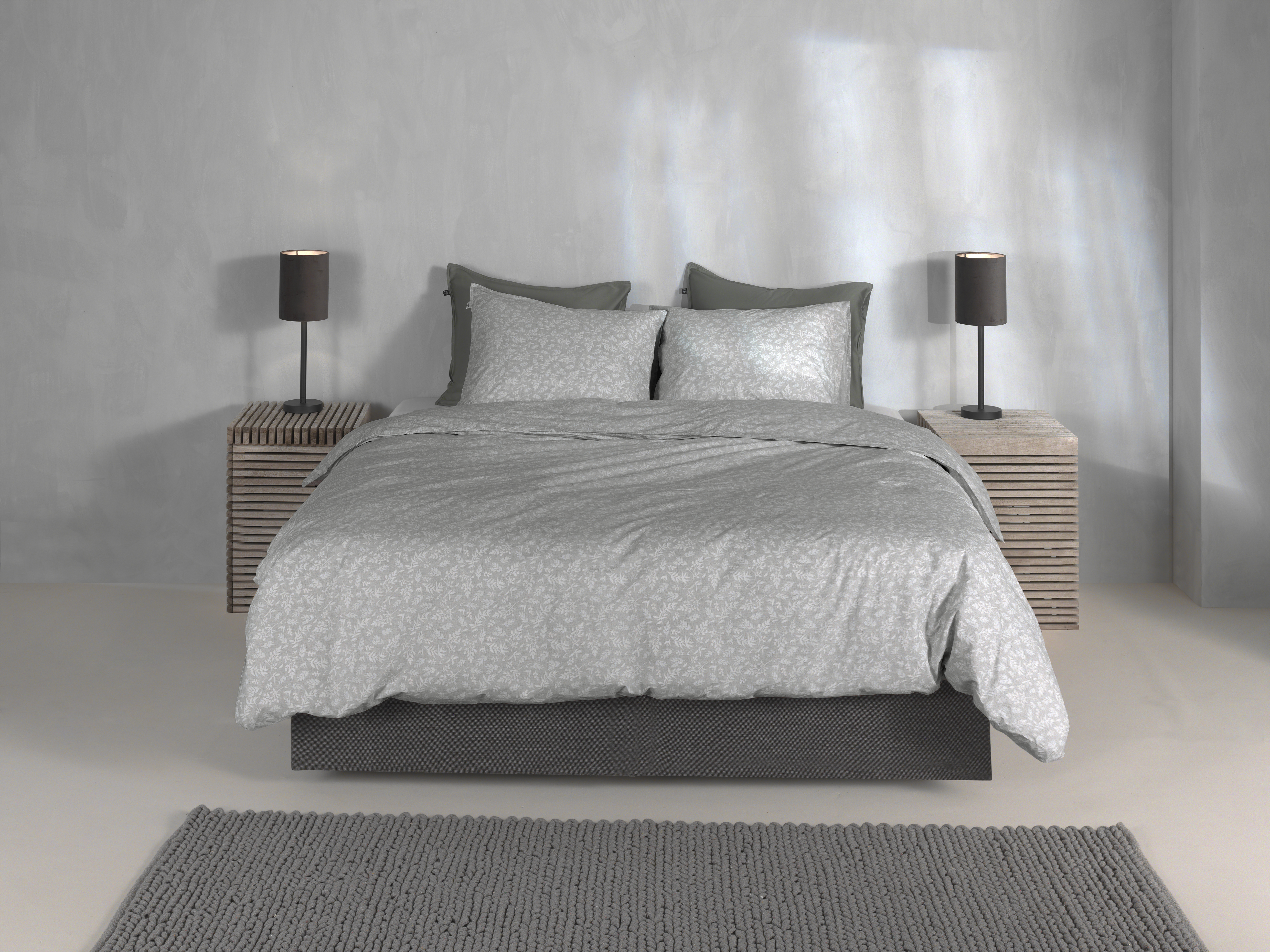 Heckettlane Bettwäsche ca. 155x220cm in Farbe Dove-Grey