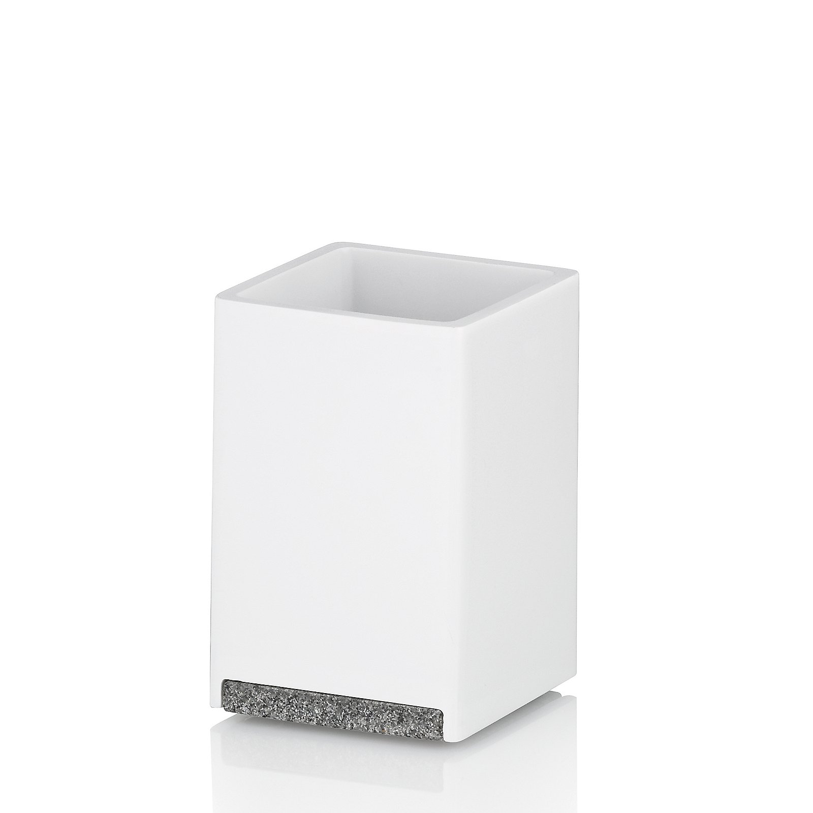 Kela Becher Cube CUBE in Weiß, Krug, Töpferei, Vase, Porzellan, Pflanzgefäß