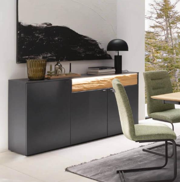 Sideboard in Eiche gehackt geölt gebürstet, Moebel, Tabelle, Anrichte, Innenarchitektur, Stuhl