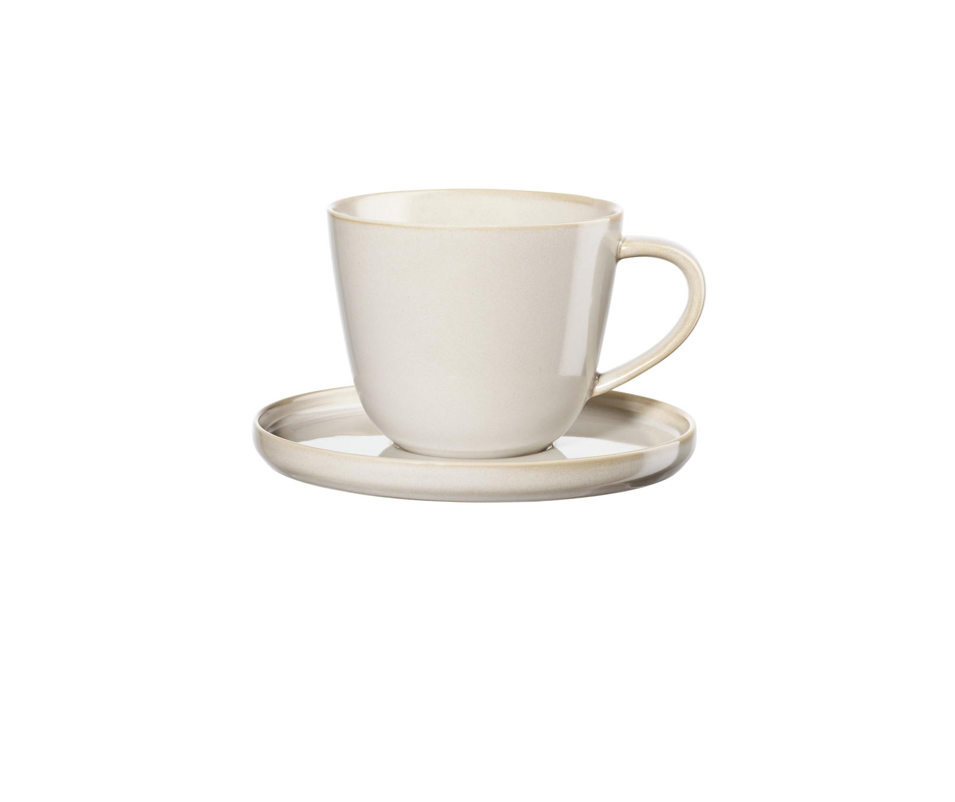 ASA Selection Kaffeetasse mit Unterer COPPA in Farbe nude