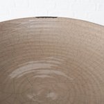 // Schale Fina // Steingut beige lasiert // Optischer Effekt Crackle, Shabby // Durchmesser ca. 27,5 cm