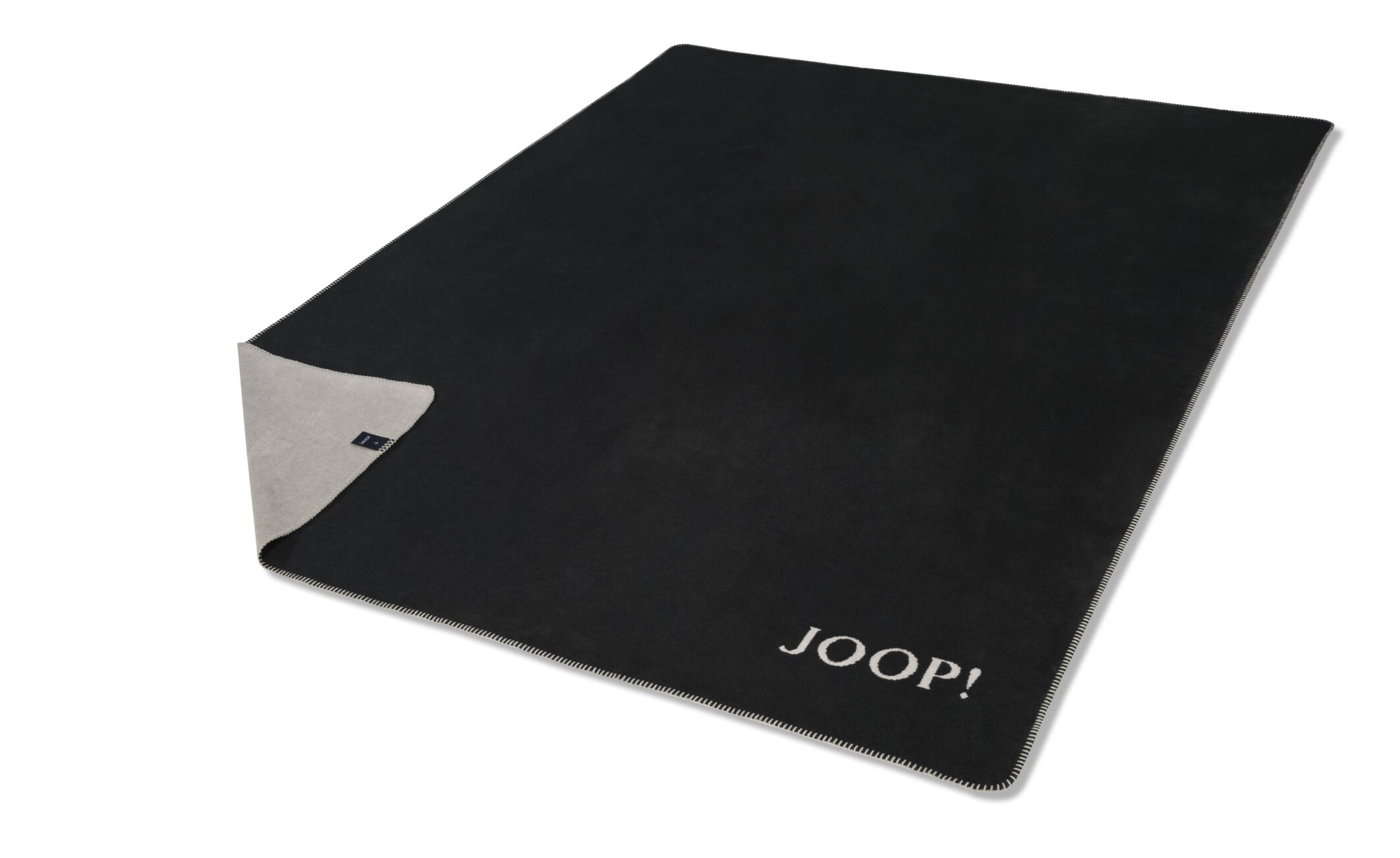 JOOP! Decke UDF ca. 150x200cm in Farbe Anthrazit-Ash