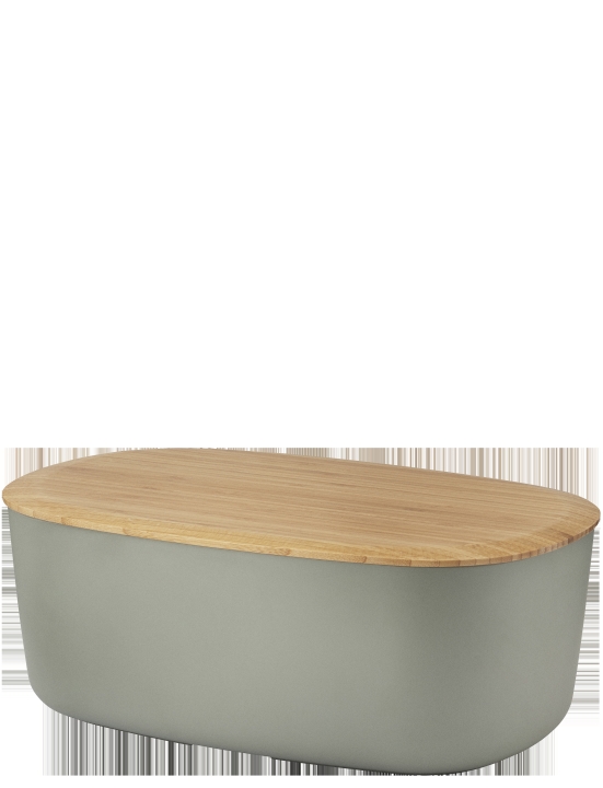 Stelton Brotkasten L BOX-IT in Farbe warm grey