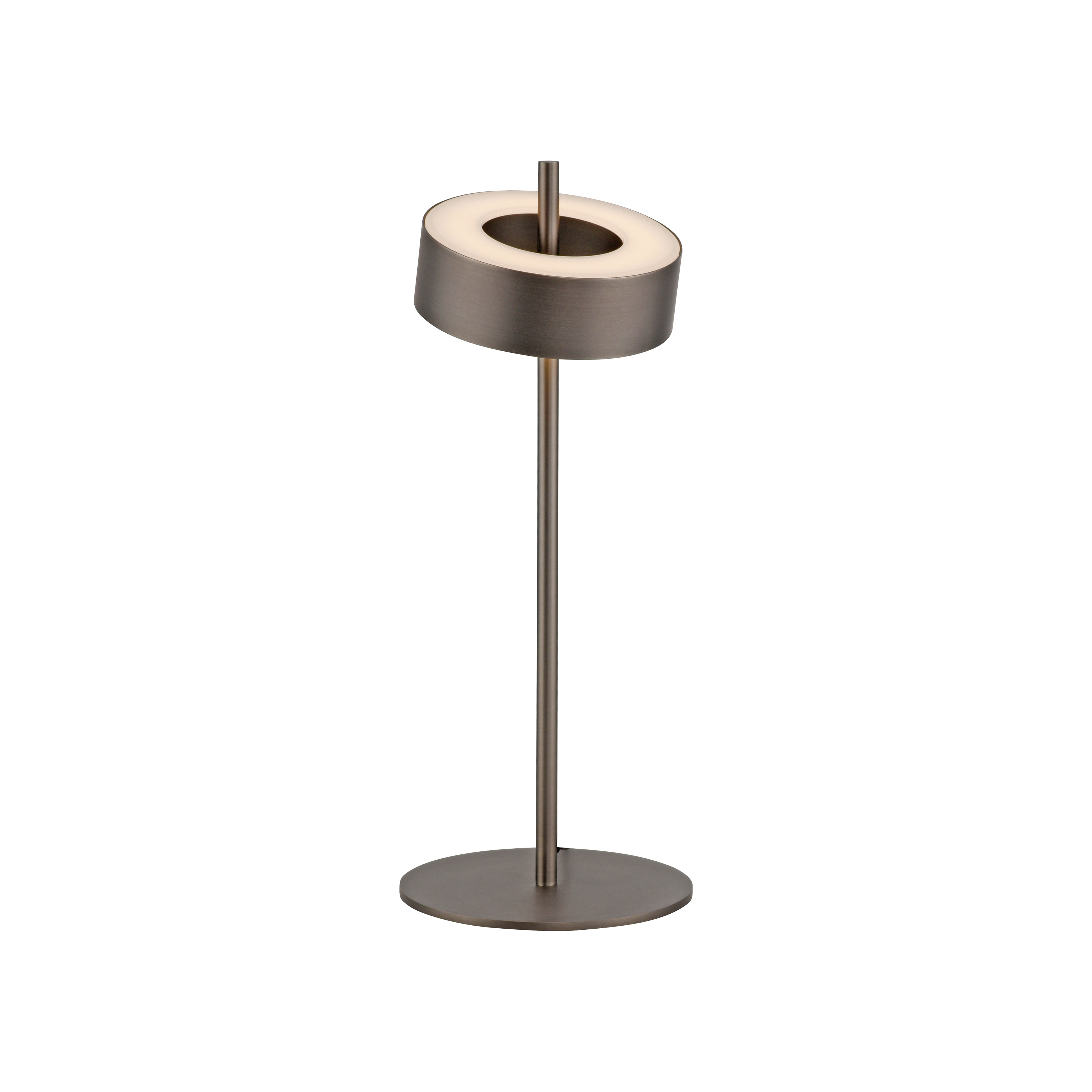 Paul Neuhaus LED-Tischleuchte Q-ROTATE 1-flammig in Farbe dark-metal brown, Moebel