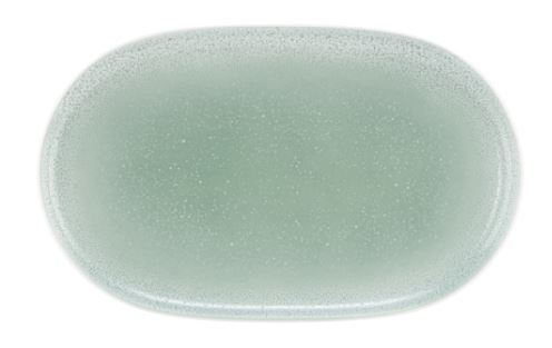 Seltmann Weiden Teller/Servierplatte oval Sento Home 10910 Aura mint , Porzellan, Töpferei, Schutzhelm, Zubehör, Edelstein