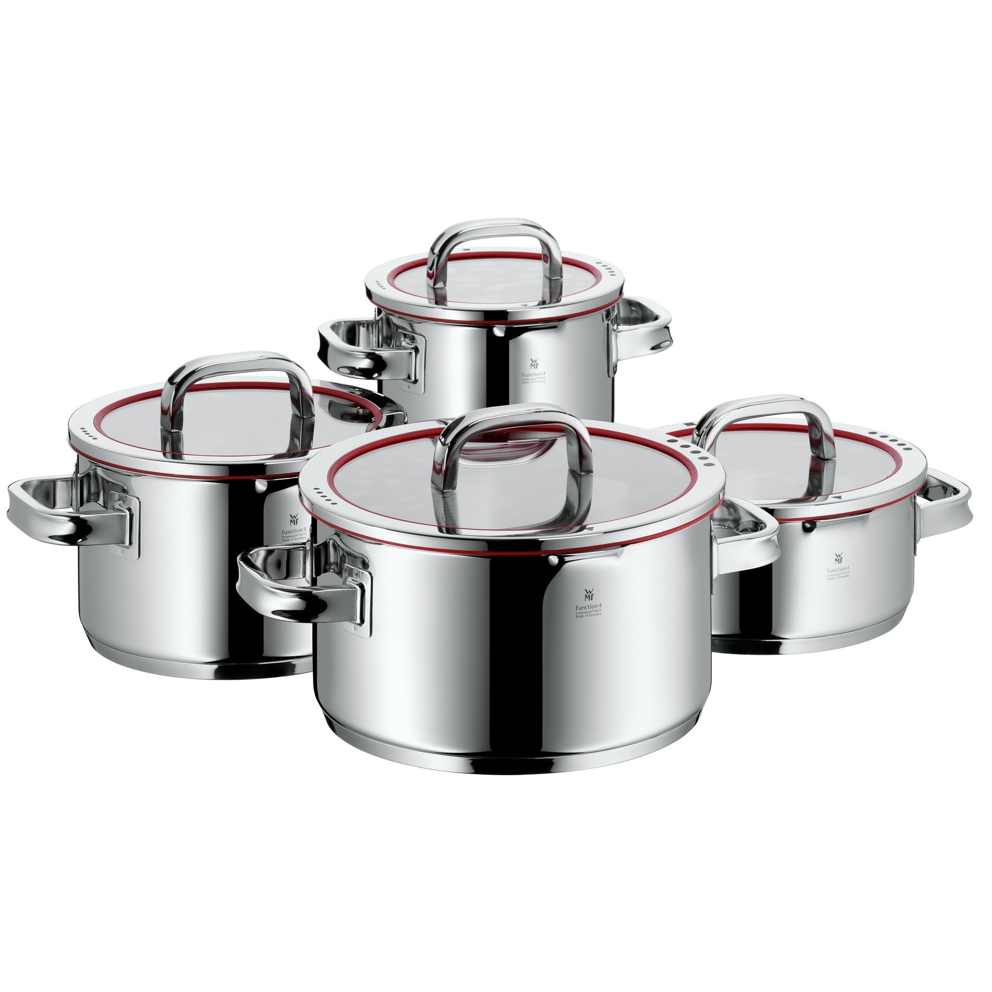 WMF Kochgeschirr-Set 4-teilig Function 4 760046380 Edelstahl