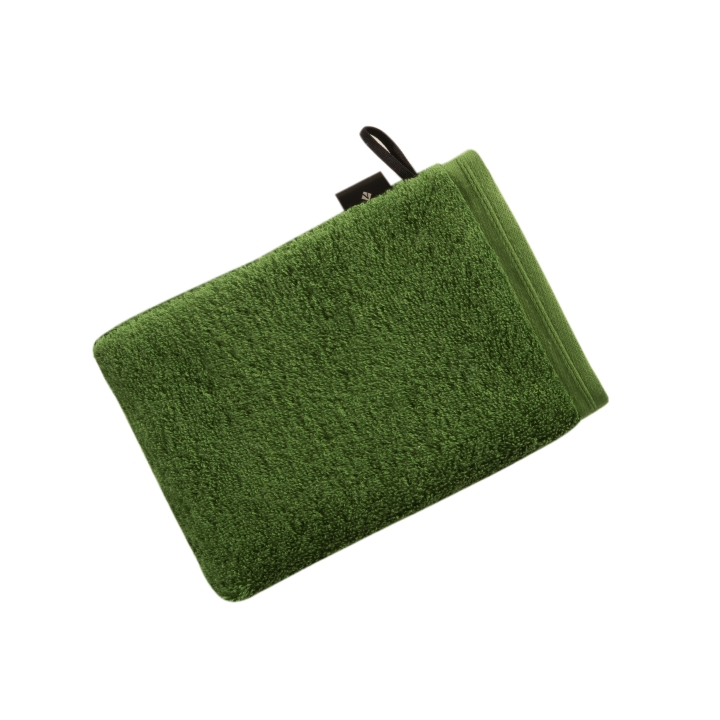 Vossen Waschhandschuh Vegan Life ca. 22x16cm in Farbe clover
