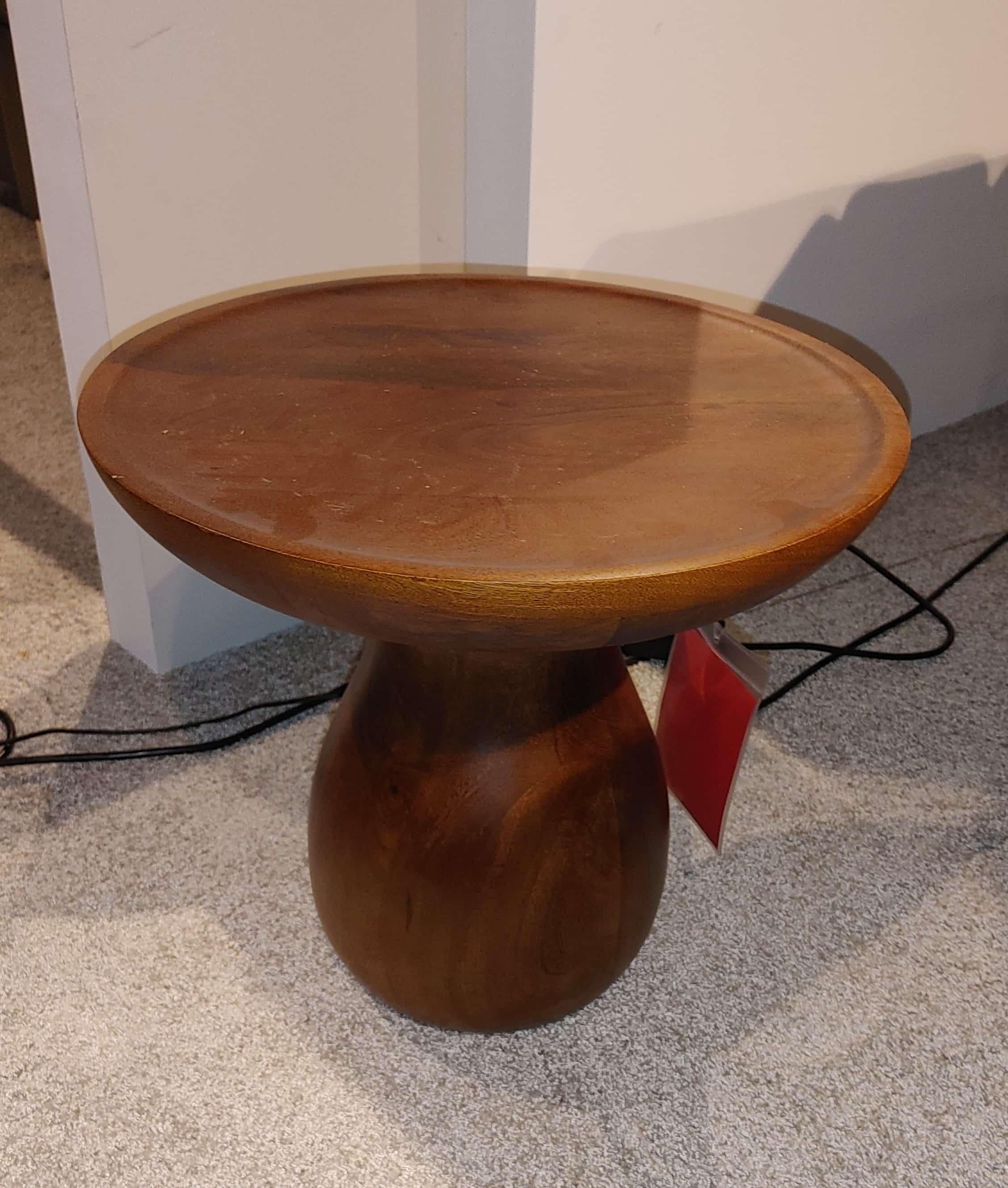 Gutmann Beistelltisch Grace ca. 50 cm Durchmesser in Mango massiv