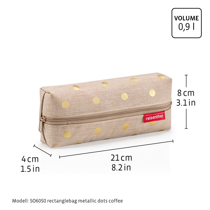 Reisenthel BEAUTYCASE SET #1 in Farbe metallic dots coffee