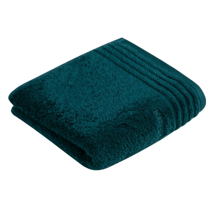 Vossen Handtuch Vienna Style Supersoft ca. 50x100cm in Farbe petrol