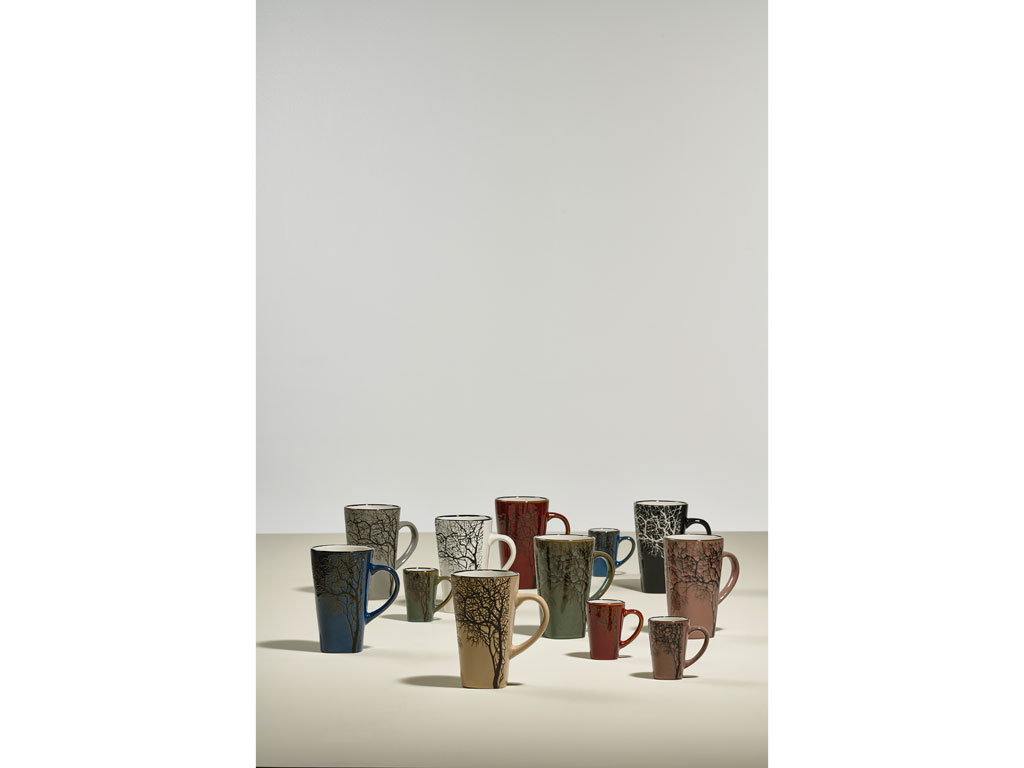Villa Collection Becher 0,5 Liter in Farbe dunkelrosa