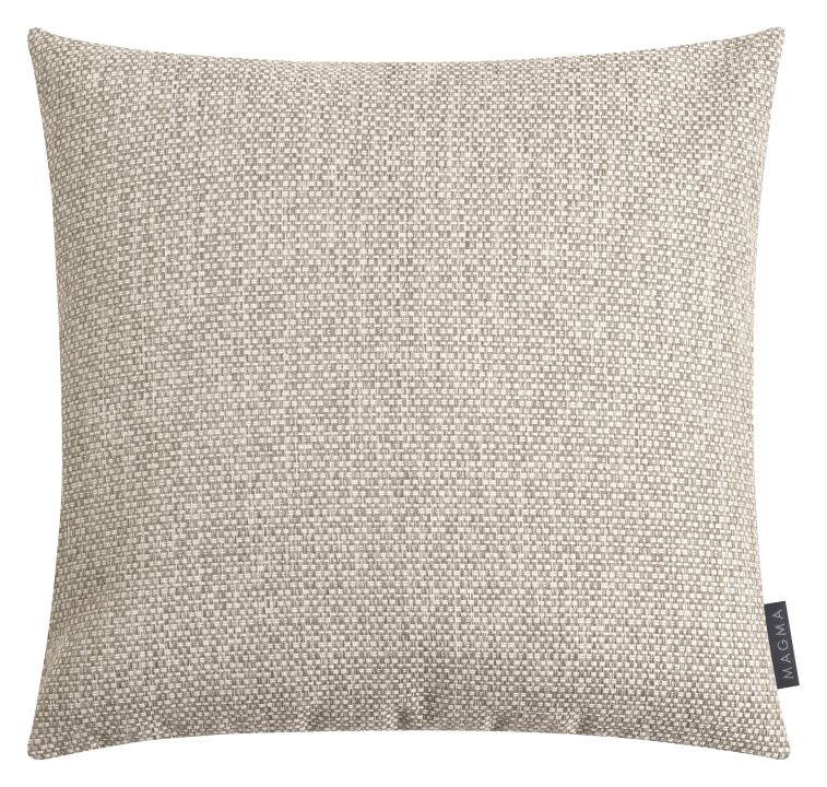 Magma Heimtex Kissenhülle LAZISE ca. 45x45cm in Farbe taupe
