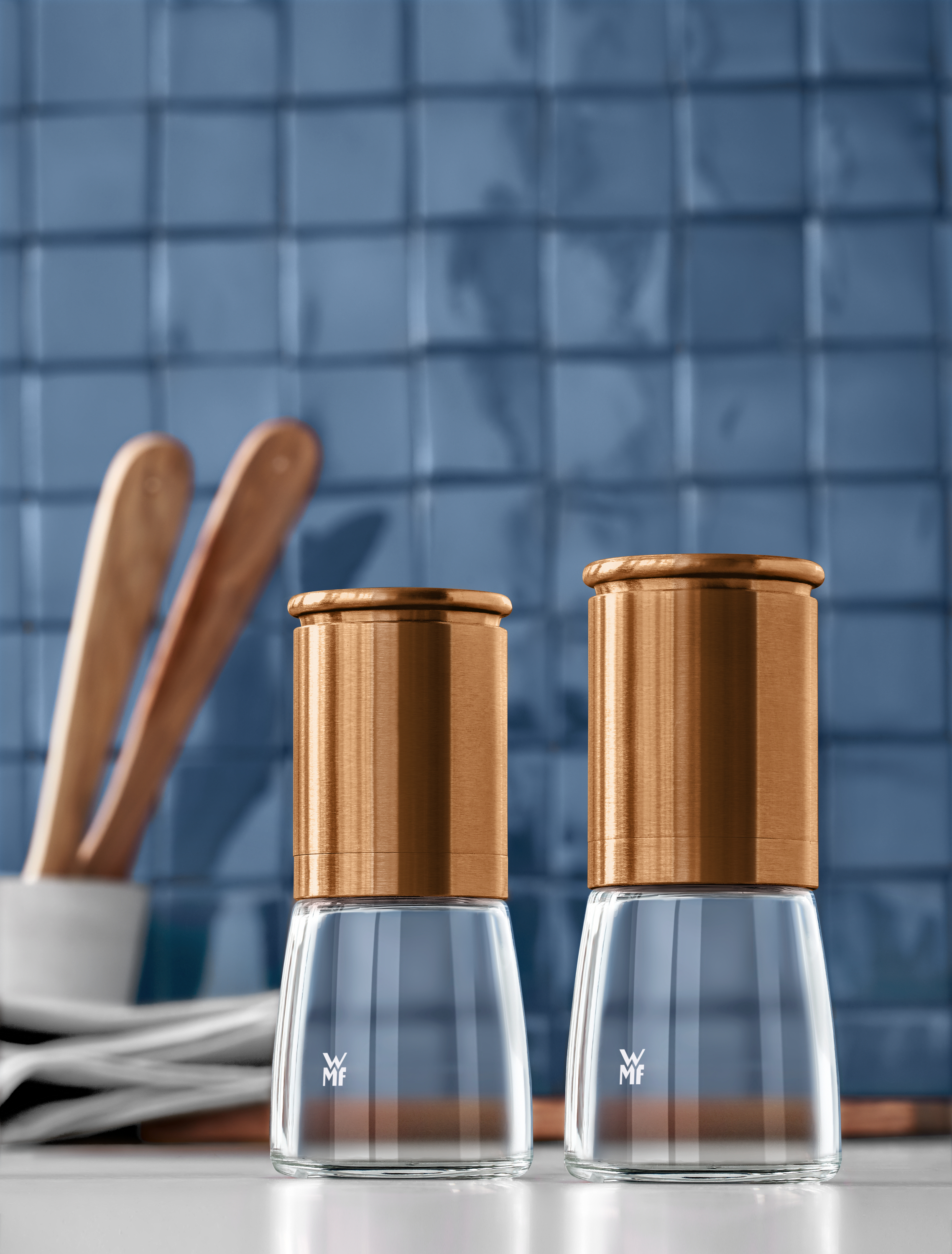 WMF De Luxe Gewürzmühlen-Set, 2-teilig in Kupfer