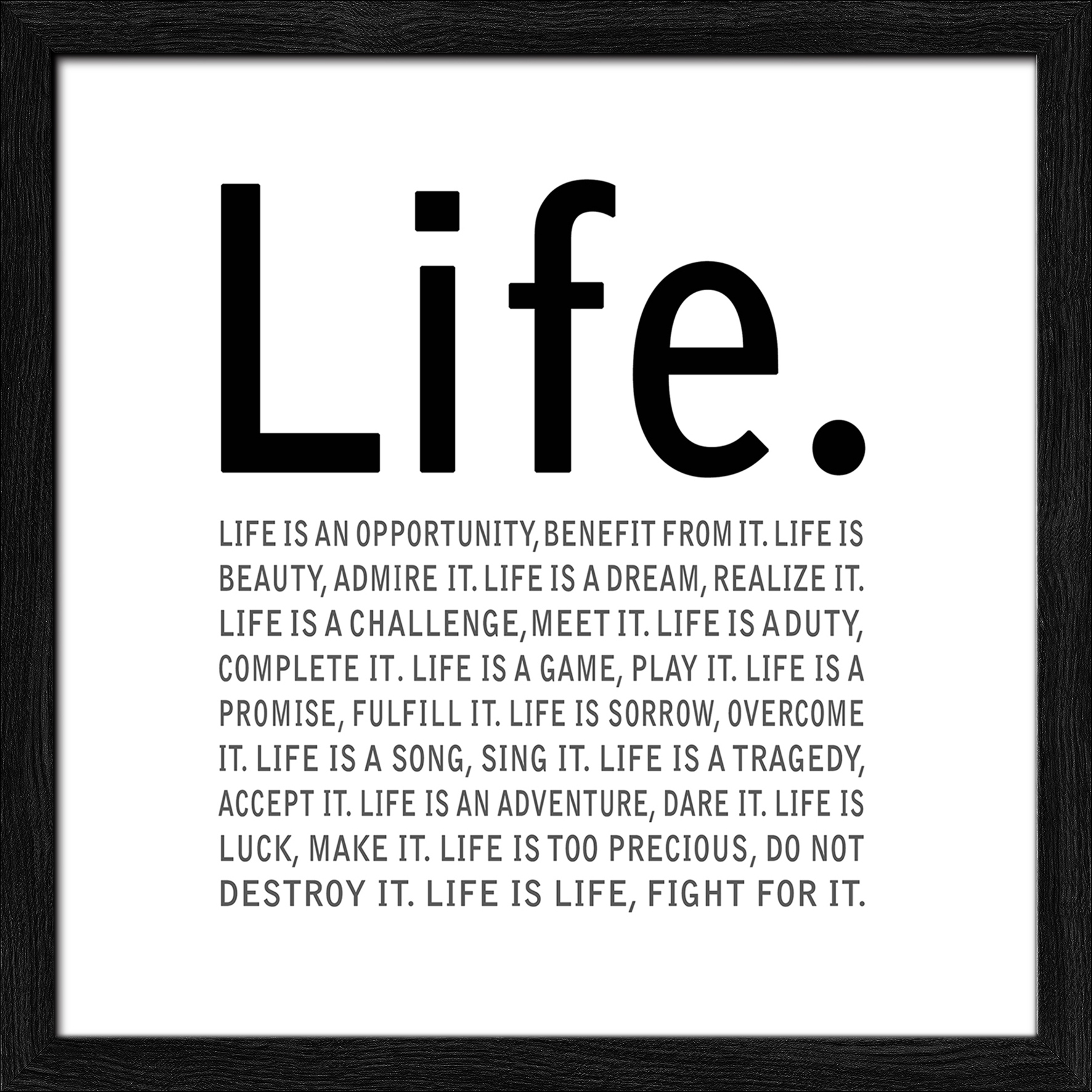 ProArt Framed-Art Slim Scandic 28x28cm Life