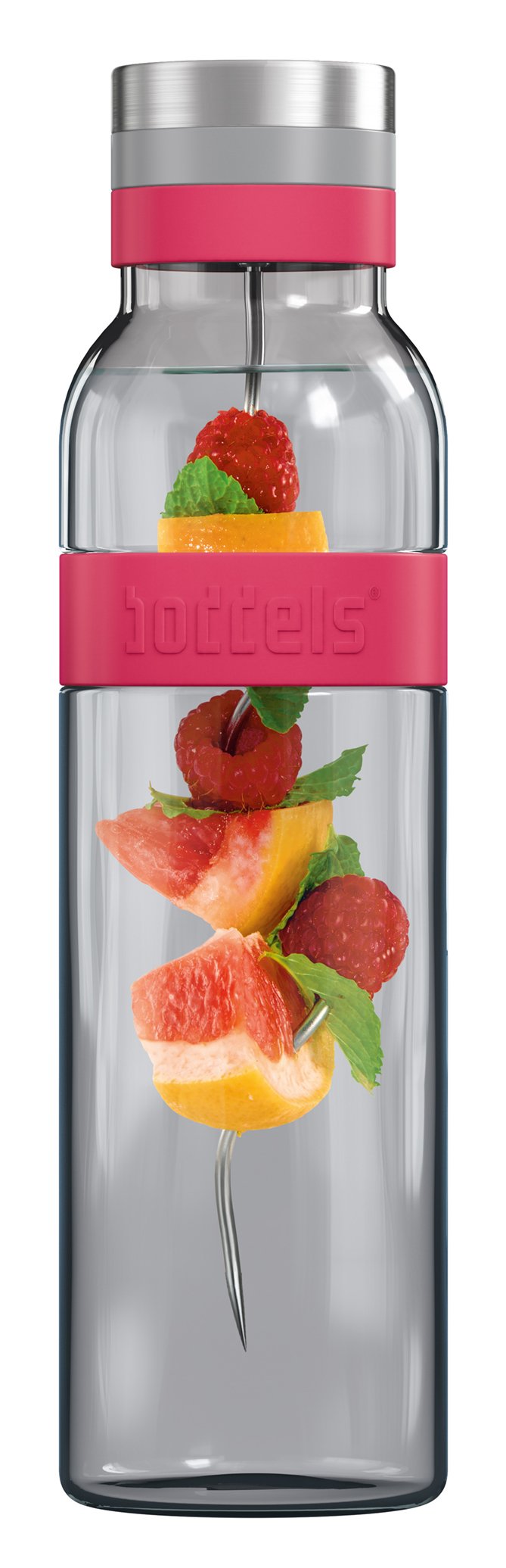 boddels Glaskaraffe Sund 1100ml in Himbeerrot