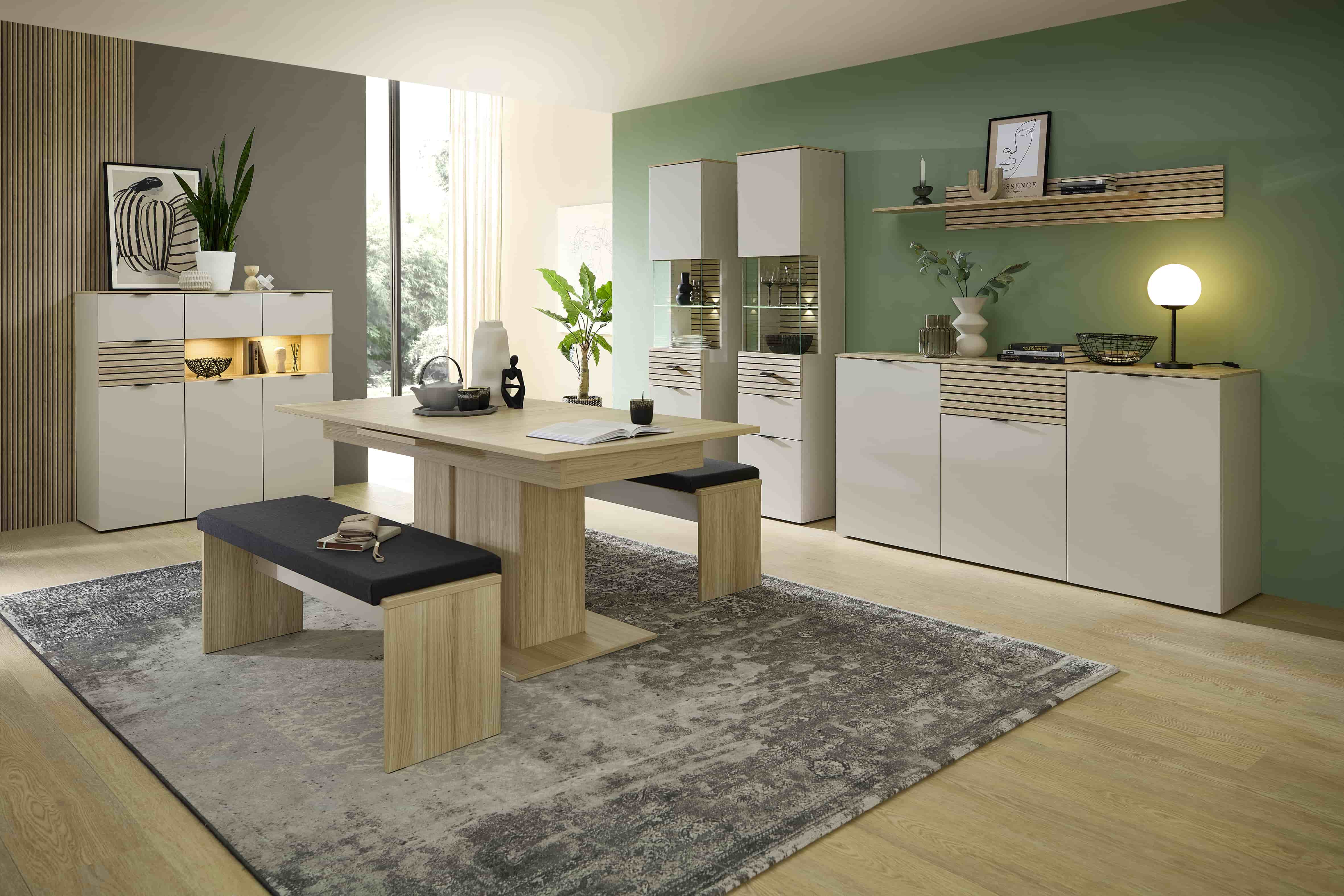 Innostyle Sideboard INA in Kaschmir/Riva Eiche