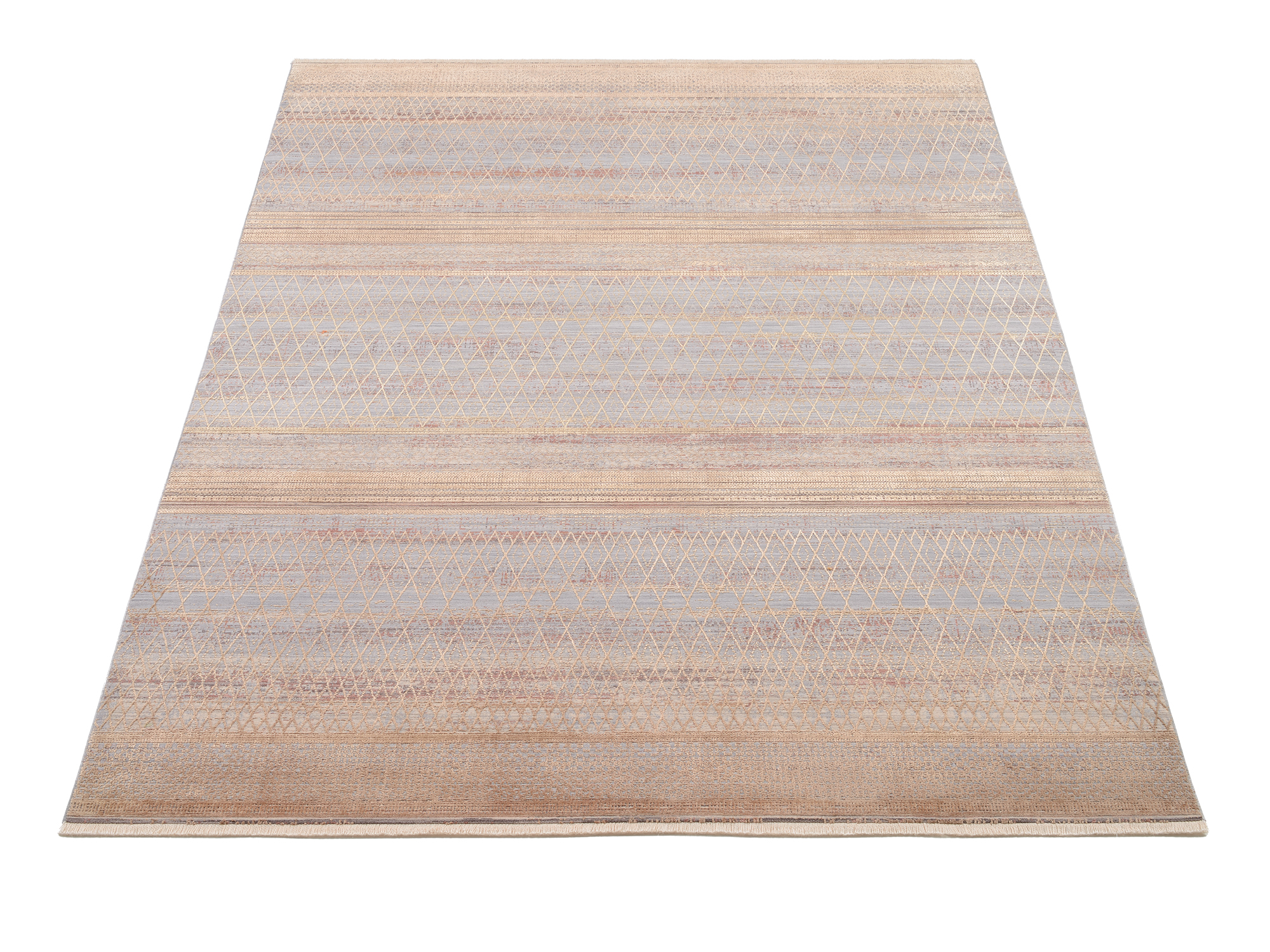 OCI Designer Teppich ca. 140x190cm in Farbe h.braun