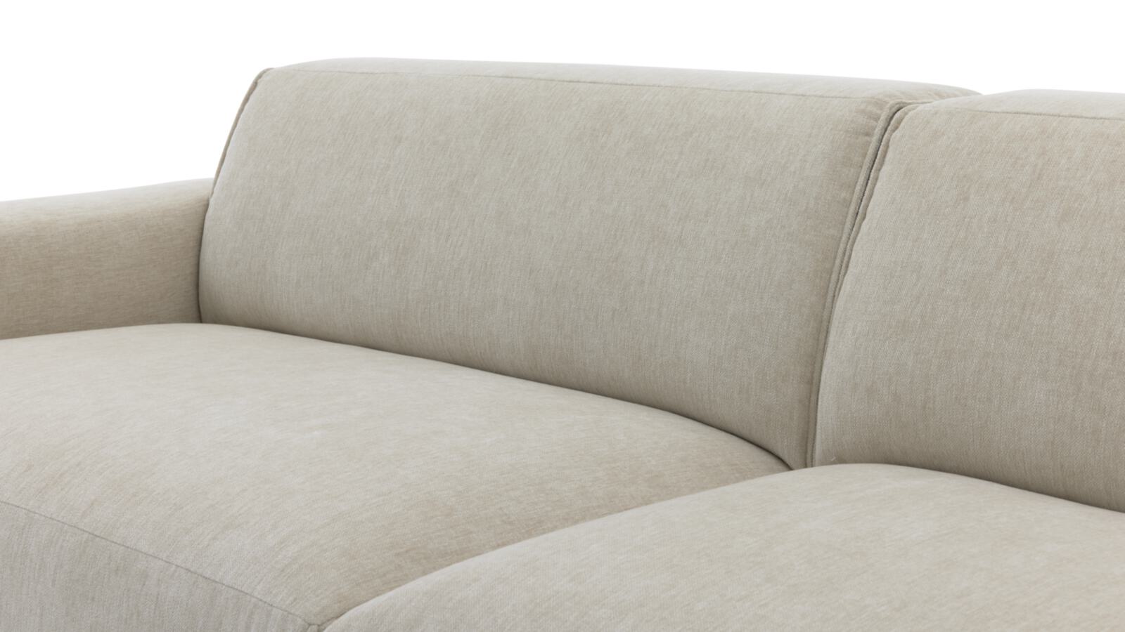 Roomio 3-Sitzer NO. 4100 in Stoff Cosmopolitan champagner
