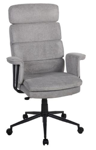 Duo Collection Chefsessel JUNIS ca. 75x75cm in Webstoff 144 Grau