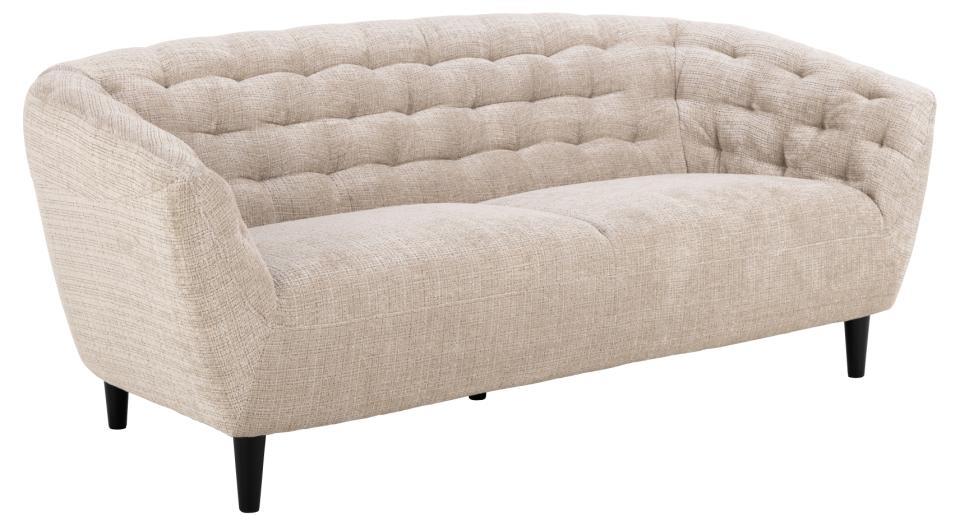 Sofa RIA in Stoff Juto beige 4