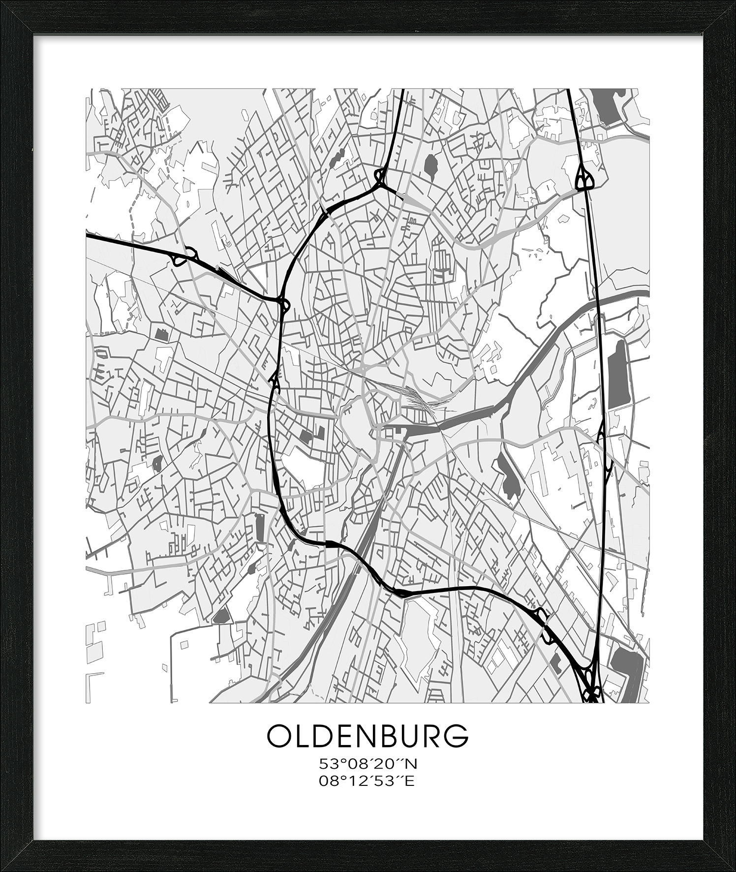 ProArt Framed-Art Scandic Living 55x65cm Oldenburg