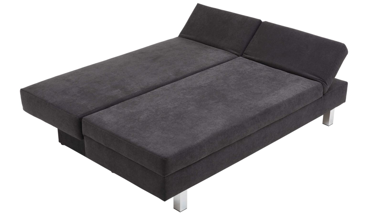 Restyl Verwandlungssofa TINO  in Sitz Stoff 55-6323 anthrazit