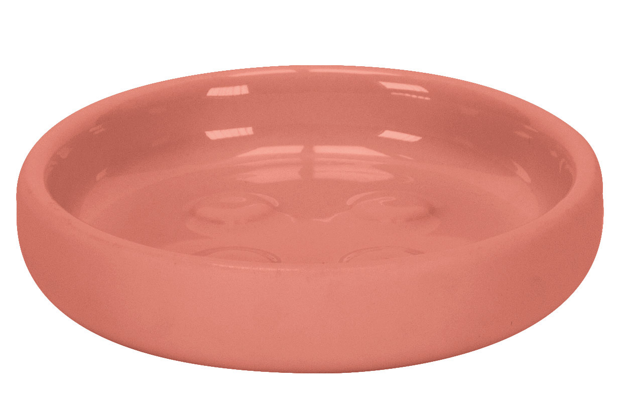 Kleine Wolke Seifenschale ECLIPSE ca. 10,3x10,3cm in Farbe Terracotta