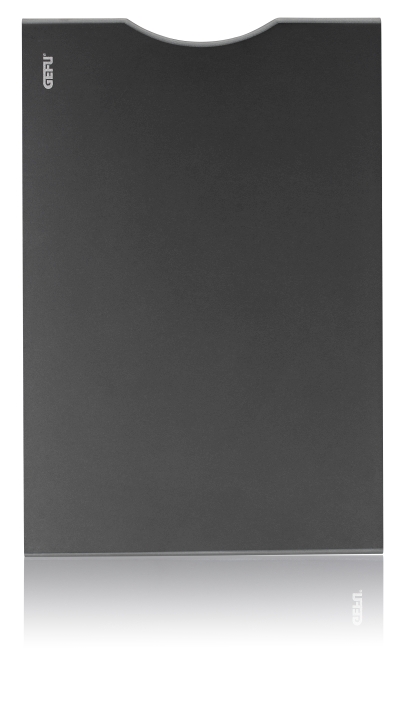 GEFU Schneidebrett SLIZE ca. B30 H0,7 T20 cm in schwarz, klein