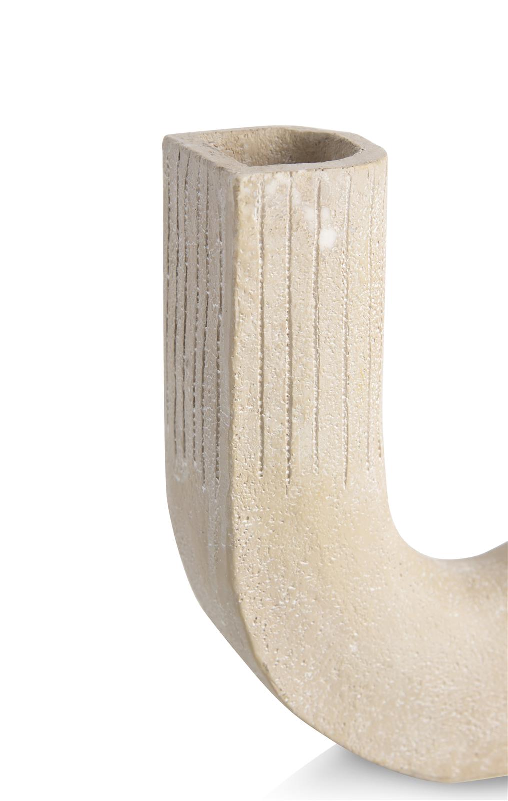 Coco Maison Vase Suze 50137-BEI H16cm