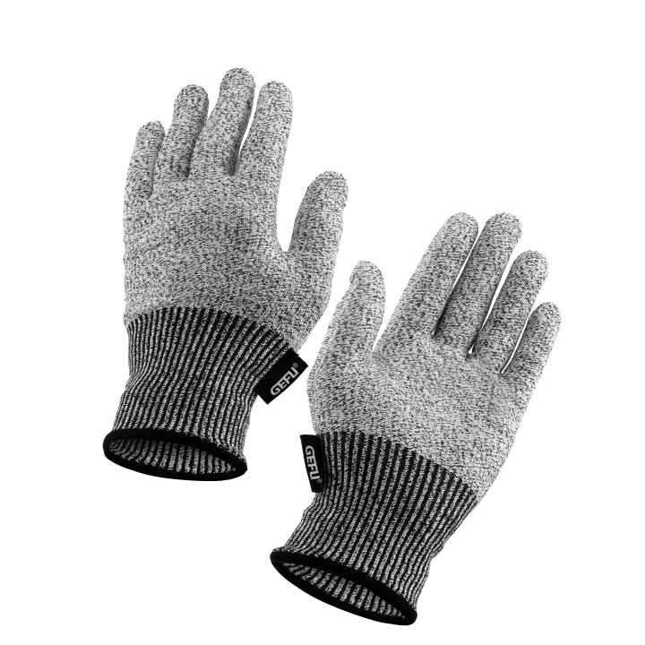 GEFU Schnittschutzhandschuh SECURO in Farbe schwarz/grau