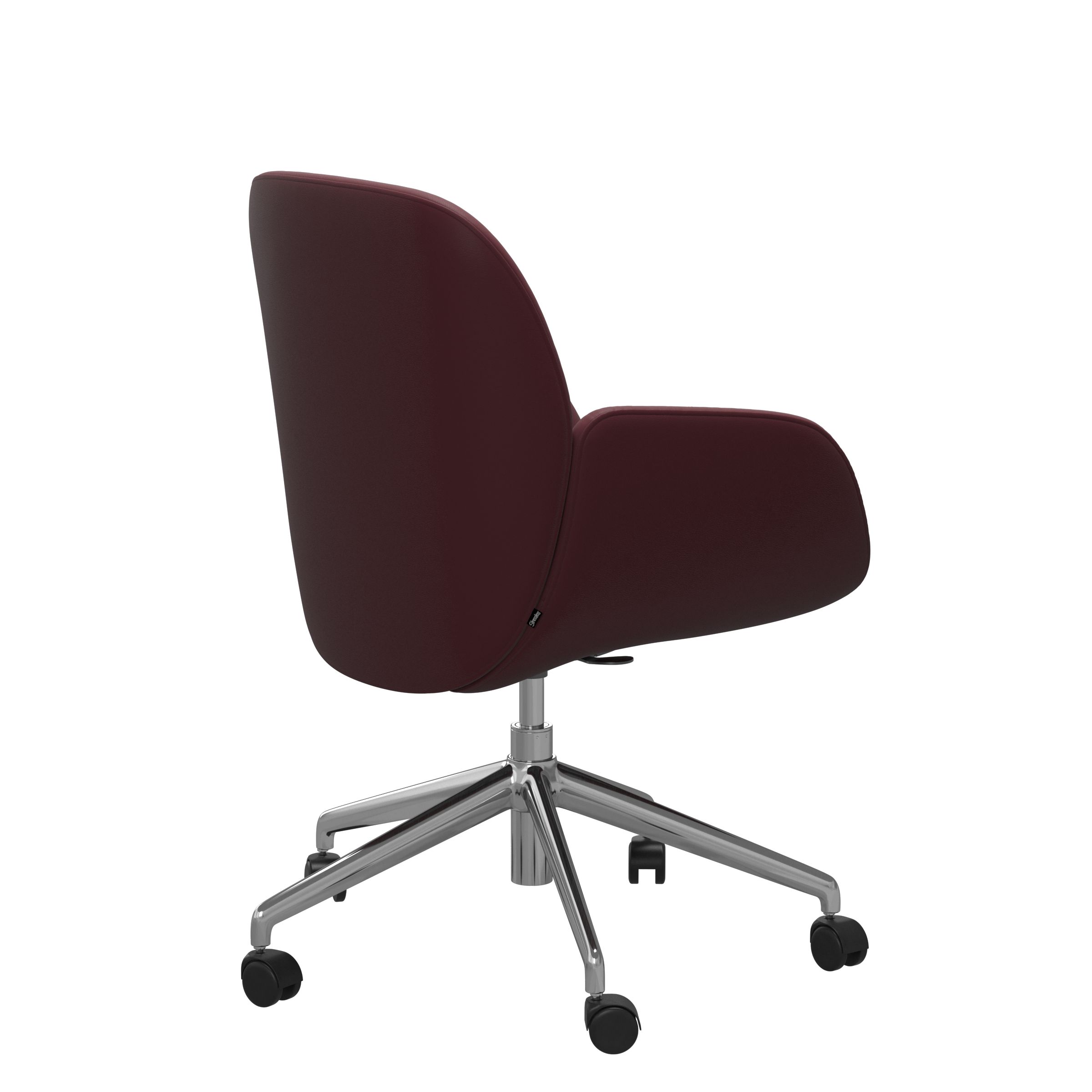 Stressless Home-Office Stuhl BAY in Leder Batick bordeaux