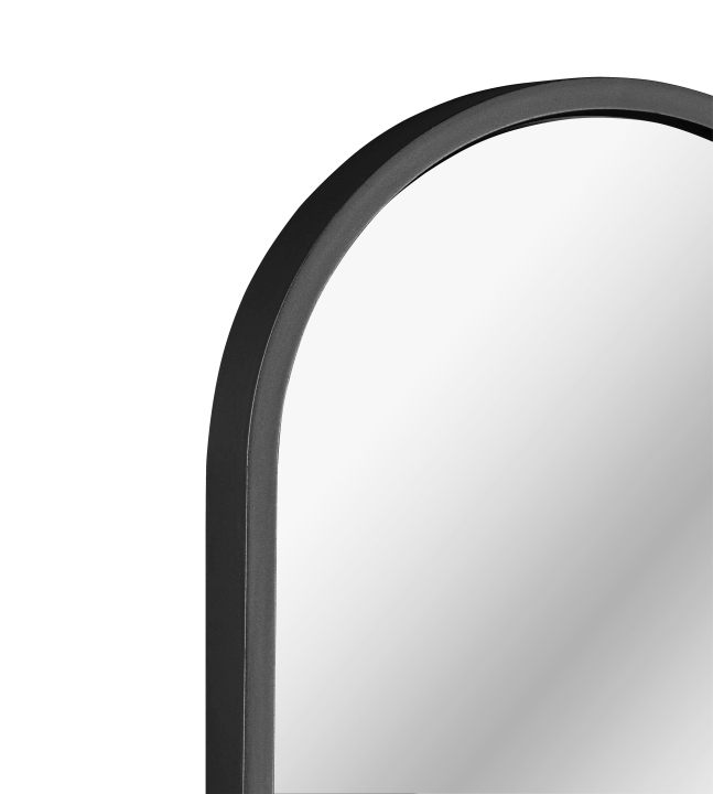 Mirrors & More Rahmenspiegel MONI ca. 20x101cm in Farbe Schwarz