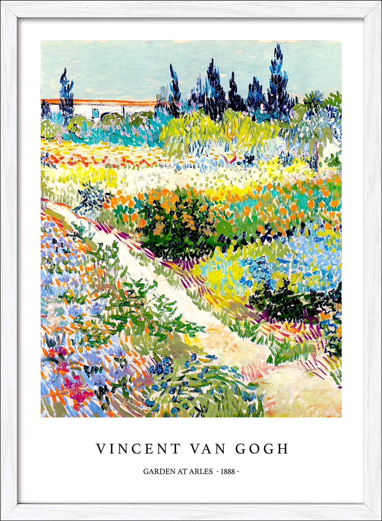 PRO ART Framed-Art Scandic Living 75x55cm Van Gogh Garden At Arles 1888